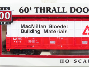 HO Scale PROTO 1000 23936 LUNX MacMillan Bloedel 60' Thrall Door Box Car #4323