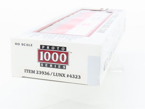 HO Scale PROTO 1000 23936 LUNX MacMillan Bloedel 60' Thrall Door Box Car #4323