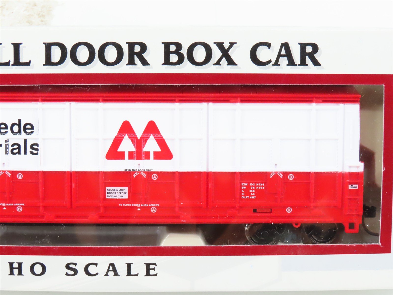 HO Scale PROTO 1000 23937 LUNX MacMillan Bloede 60' Thrall Door Box Car #4329
