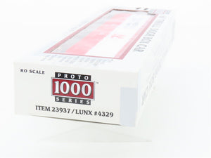 HO Scale PROTO 1000 23937 LUNX MacMillan Bloede 60' Thrall Door Box Car #4329