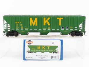HO Scale Athearn ATH18787 MKT Missouri Kansas Texas 3-Bay Covered Hopper #4367