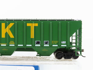 HO Scale Athearn ATH18787 MKT Missouri Kansas Texas 3-Bay Covered Hopper #4367