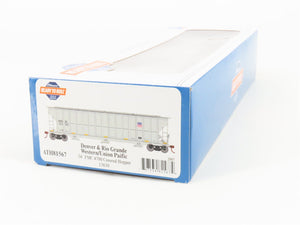 HO Scale Athearn ATH81567 DRGW Rio Grande 54' 3-Bay Covered Hopper #15630
