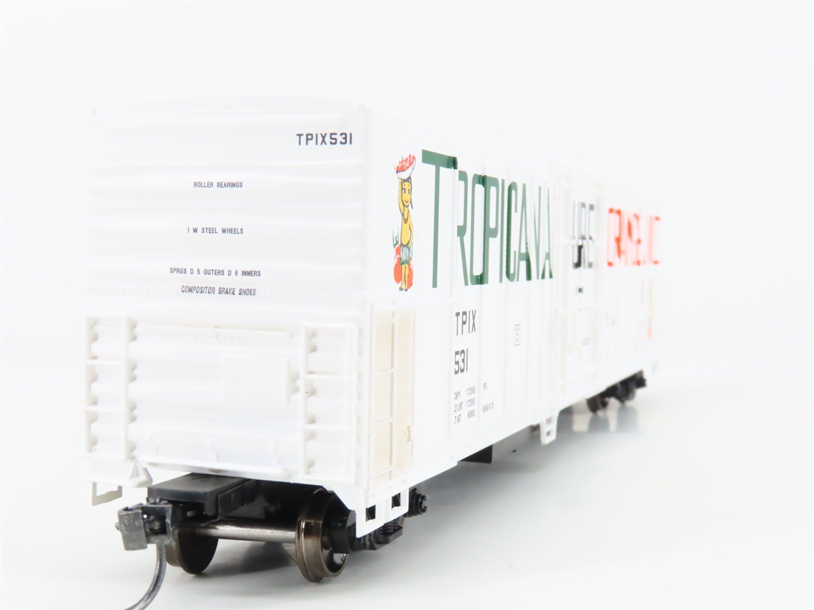 HO Scale Athearn ATH71054 TPIX Tropicana Orange Juice 57' Mechanical Reefer #531