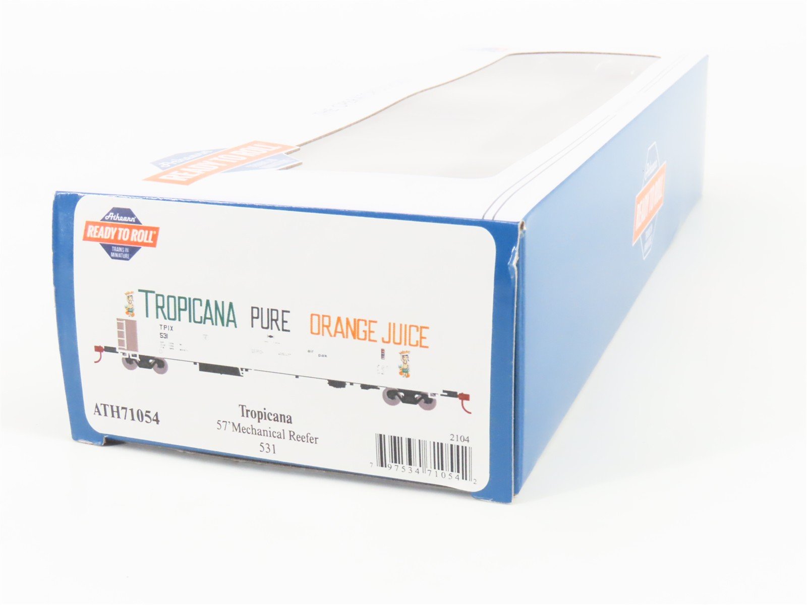 HO Scale Athearn ATH71054 TPIX Tropicana Orange Juice 57' Mechanical Reefer #531