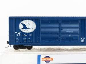 HO Scale Athearn ATH98516 YW Yreka Western 50' Double Door Box Car #25108
