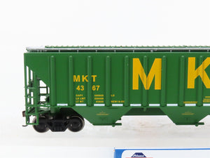 HO Scale Athearn ATH18787 MKT Missouri Kansas Texas 3-Bay Covered Hopper #4367