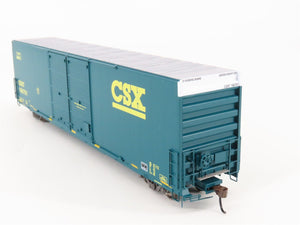 HO Scale Athearn ATH90572 CSXT 60' FMC High Cube Double Door Box Car #166701