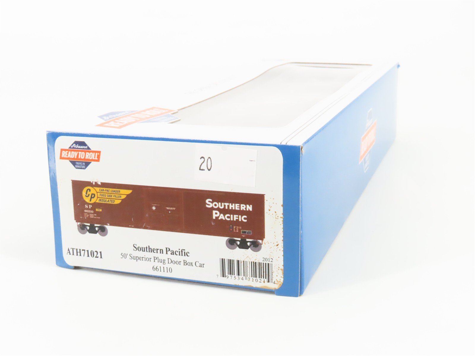 HO Scale Athearn ATH71021 SP Southern Pacific 50' Plug Door Box Car #661110