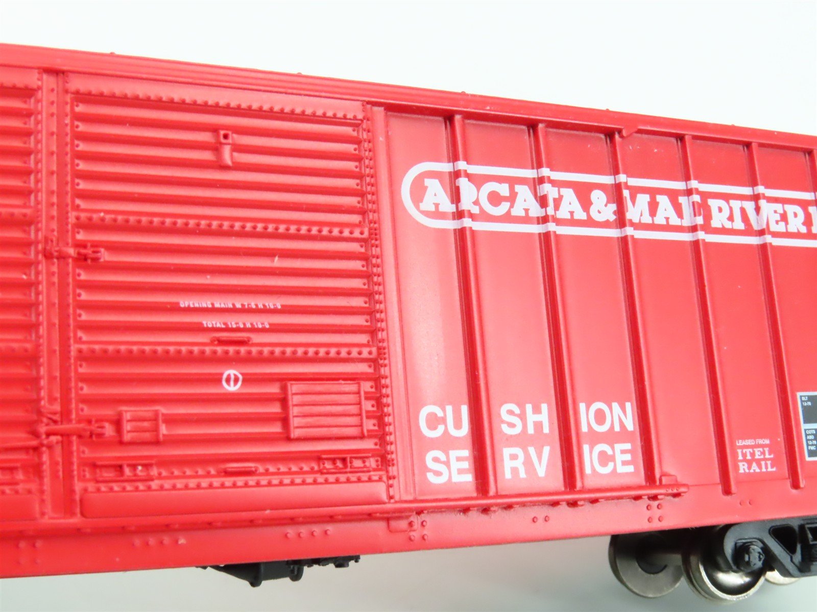 HO Scale Athearn ATH98512 A&MR Arcata & Mad River 50' Double Door Box Car #1078