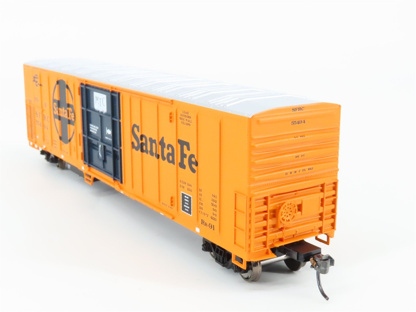 HO Scale Athearn ATH71040 SFRC Santa Fe Railroad 57' Mechanical Reefer #55494