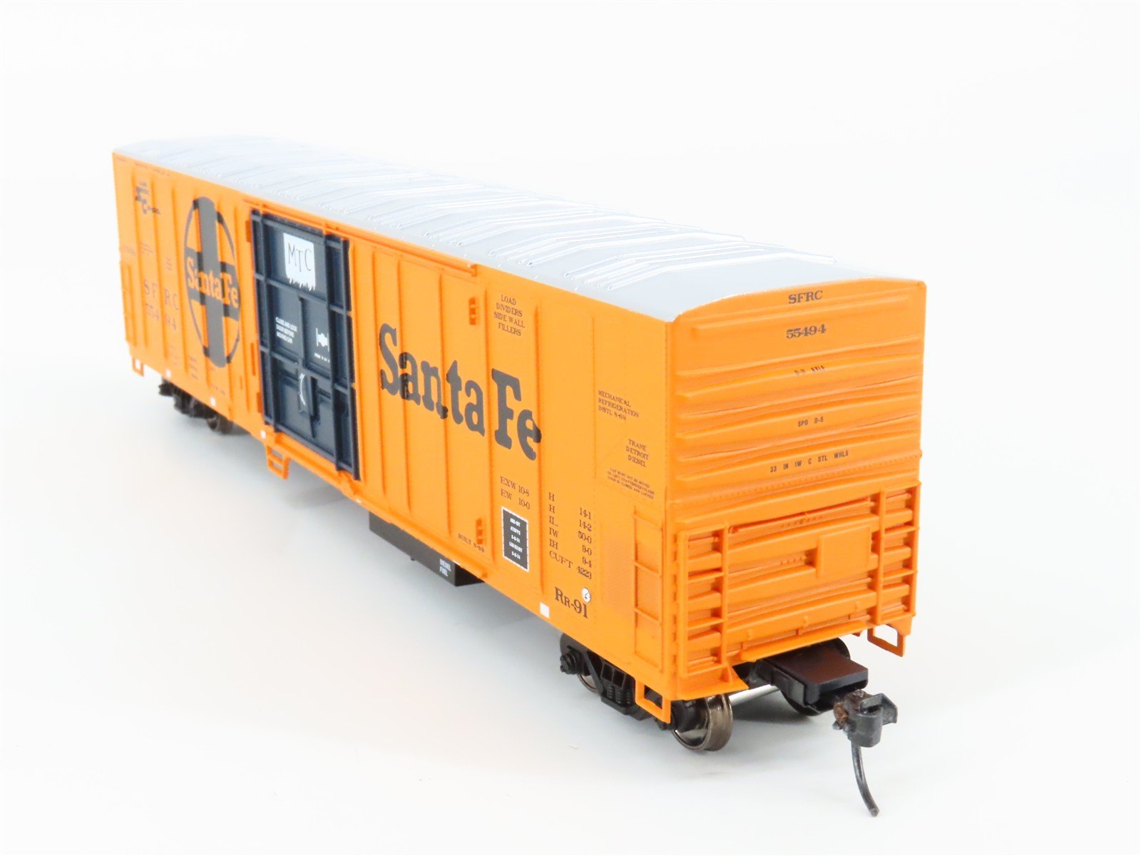HO Scale Athearn ATH71040 SFRC Santa Fe Railroad 57' Mechanical Reefer #55494