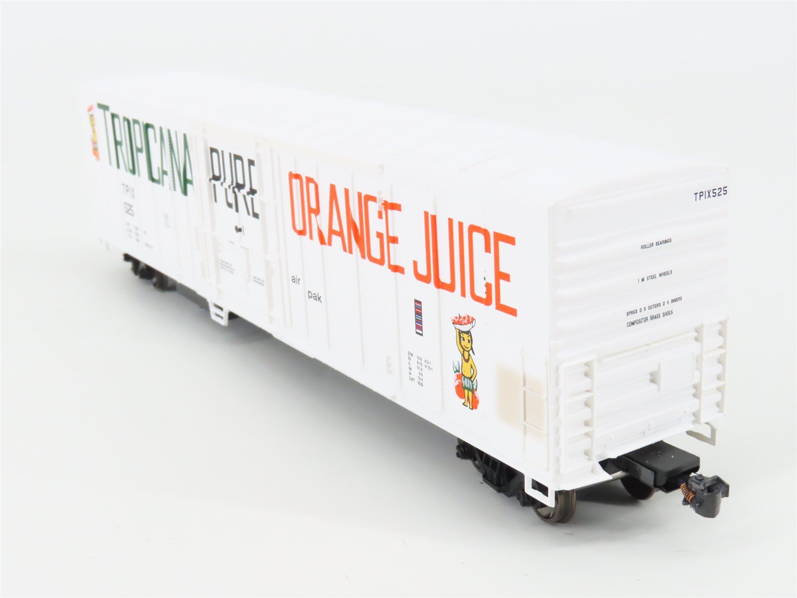 HO Scale Athearn ATH71053 TPIX Tropicana Orange Juice 57' Mechanical Reefer #525