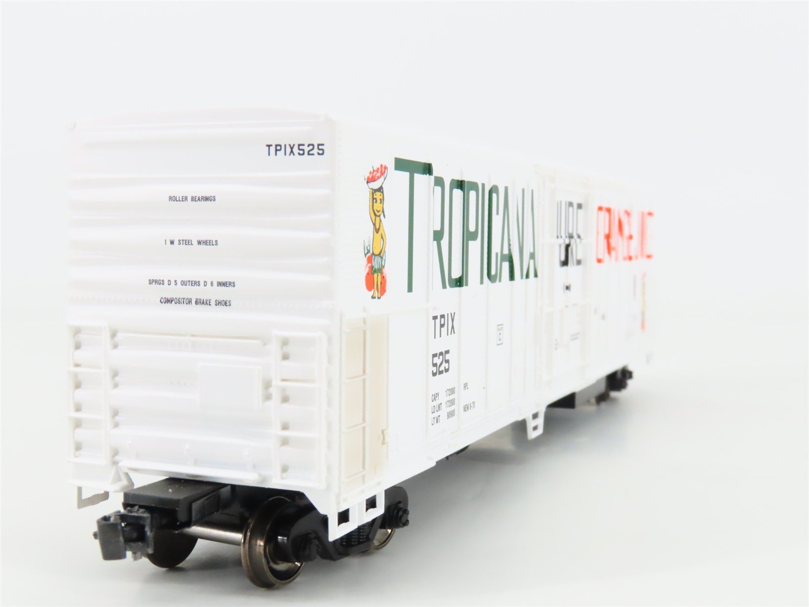 HO Scale Athearn ATH71053 TPIX Tropicana Orange Juice 57' Mechanical Reefer #525