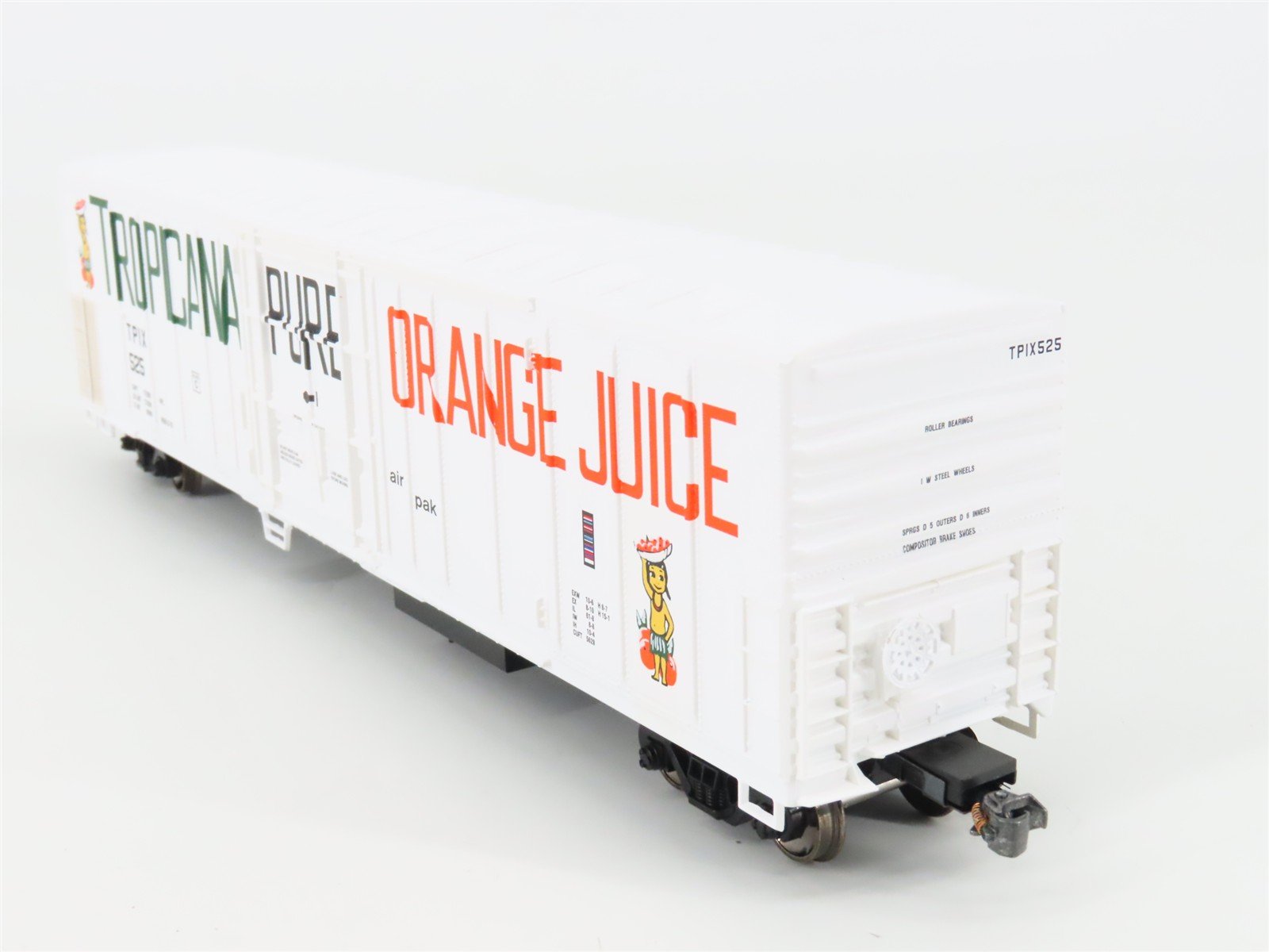 HO Scale Athearn ATH71053 TPIX Tropicana Orange Juice 57' Mechanical Reefer #525