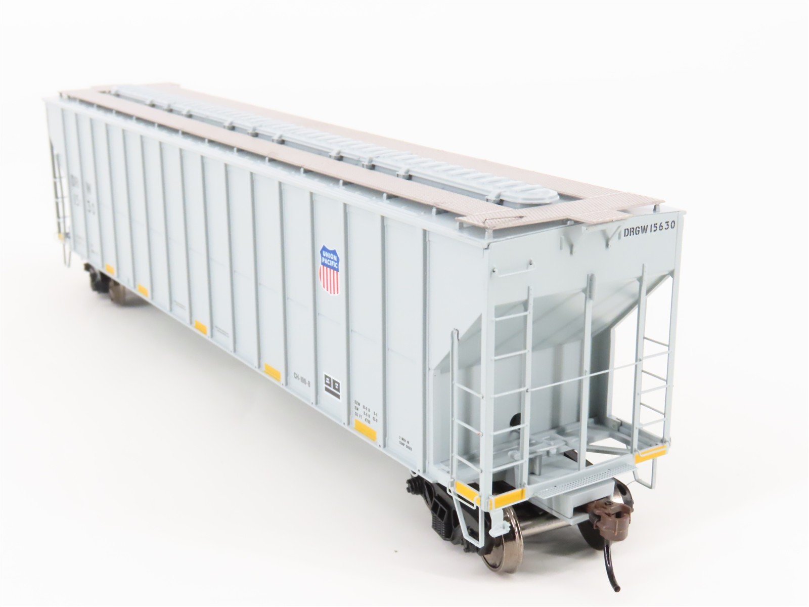 HO Scale Athearn ATH81567 UP DRGW Rio Grande 54' 3-Bay Covered Hopper #15630