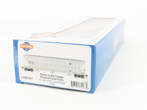 HO Scale Athearn ATH81567 UP DRGW Rio Grande 54' 3-Bay Covered Hopper #15630