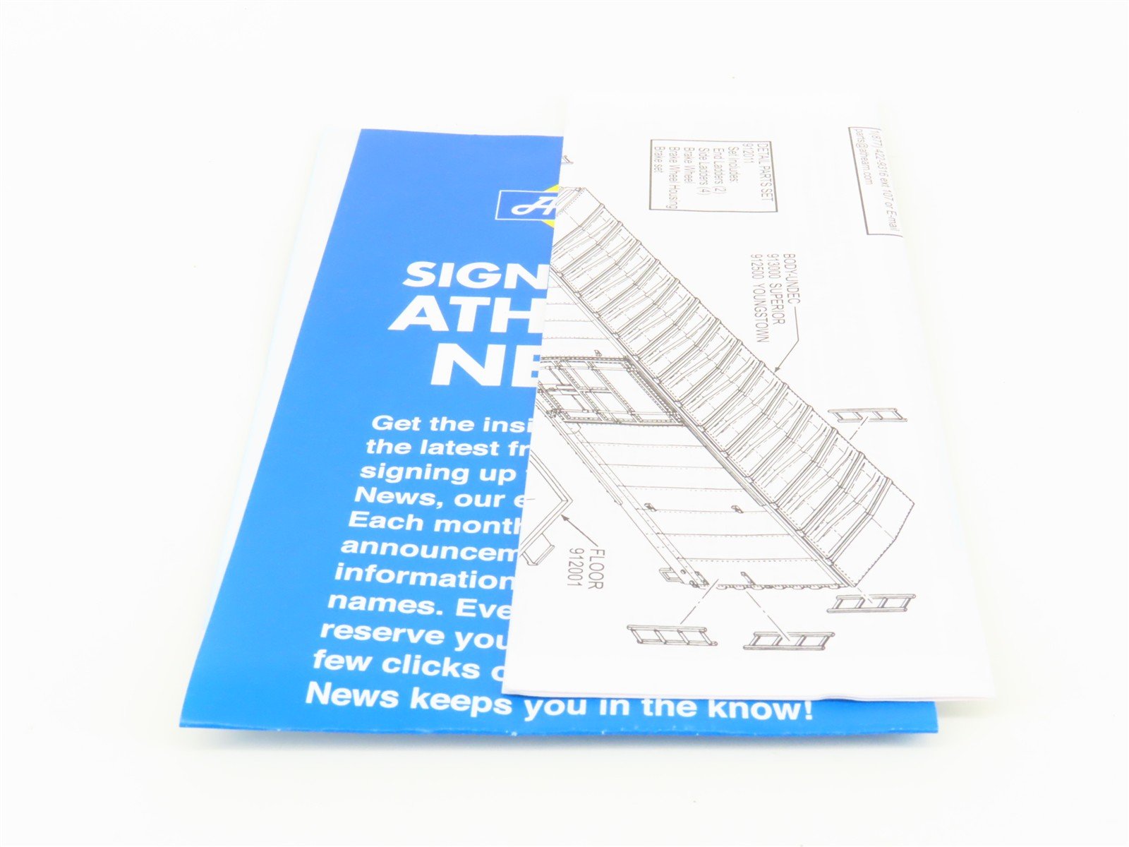 HO Scale Athearn ATH71032 CR Conrail 50' Superior Plug Door Box Car #360603