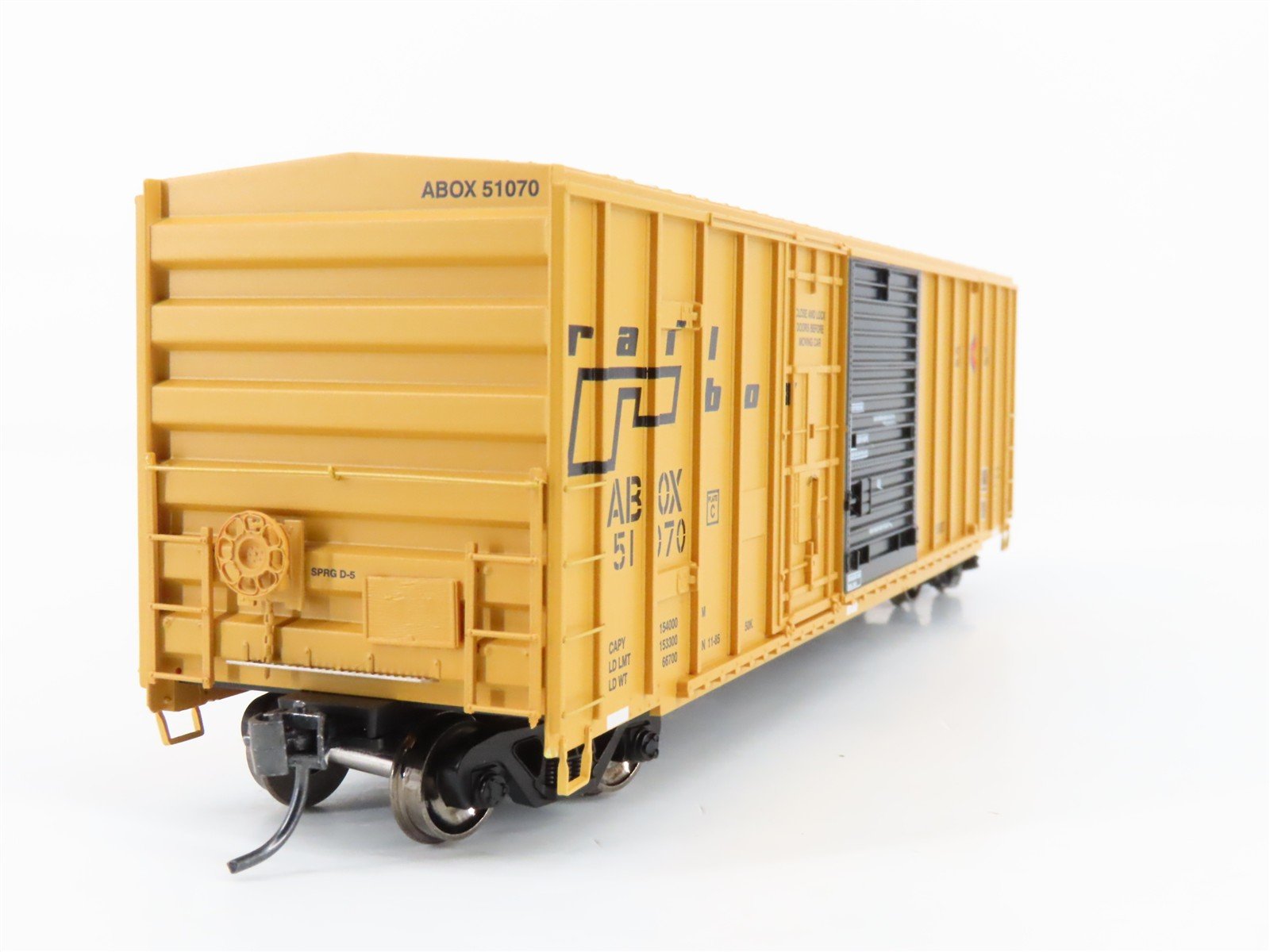 HO Scale Athearn ATH71005 ABOX Railbox 50' Combination Door Box Car #51070