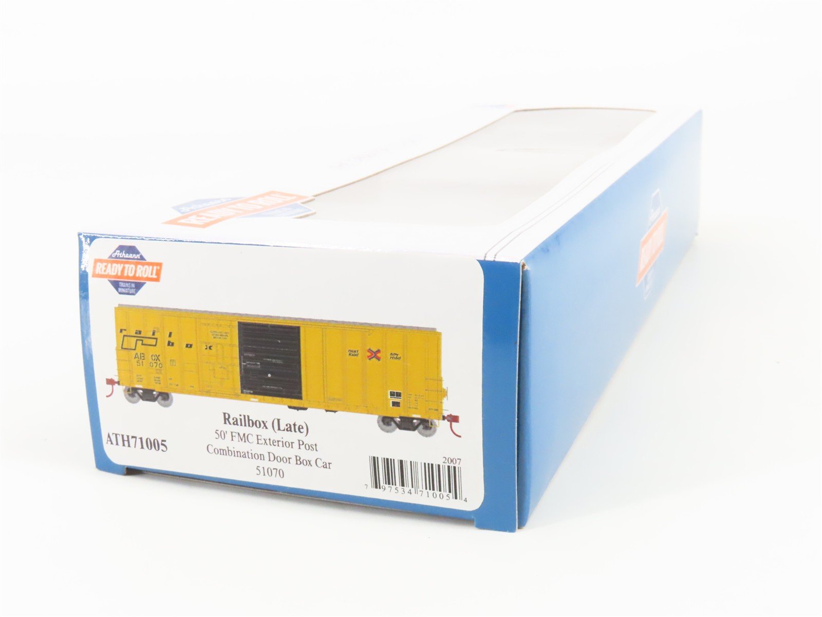 HO Scale Athearn ATH71005 ABOX Railbox 50' Combination Door Box Car #51070