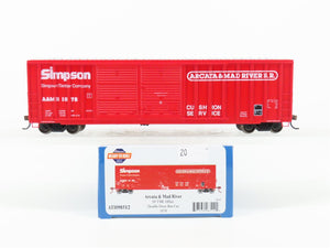 HO Scale Athearn ATH98512 A&MR Arcata & Mad River 50' Double Door Box Car #1078