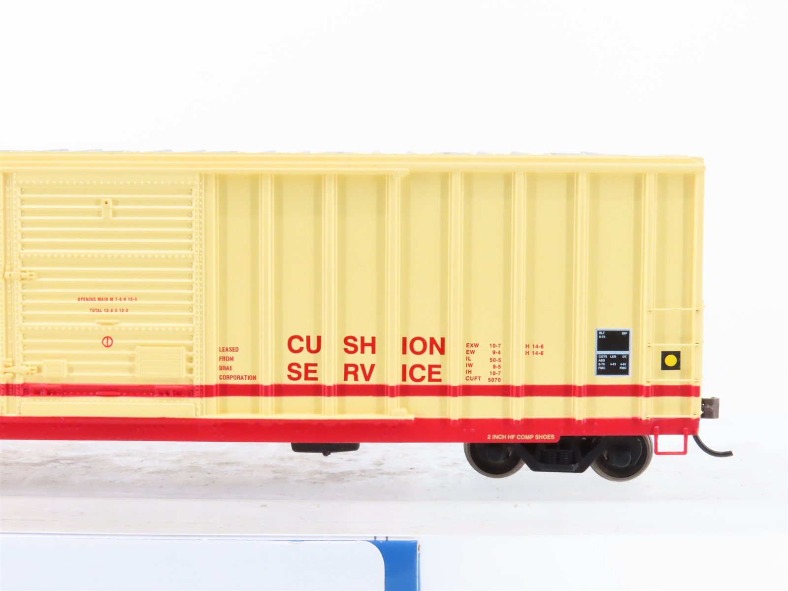 HO Scale Athearn ATH98514 SERA Sierra Railroad 50' Double Door Box Car #5035