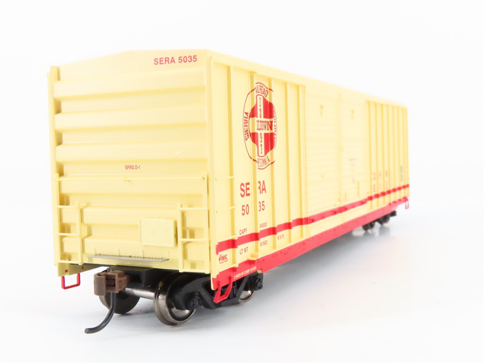 HO Scale Athearn ATH98514 SERA Sierra Railroad 50' Double Door Box Car #5035