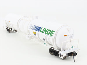 HO Scale Broadway Limited Imports 6316 UTLX Linde Cryogenic Tank Car 2-Pack