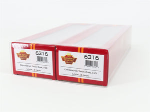 HO Scale Broadway Limited Imports 6316 UTLX Linde Cryogenic Tank Car 2-Pack