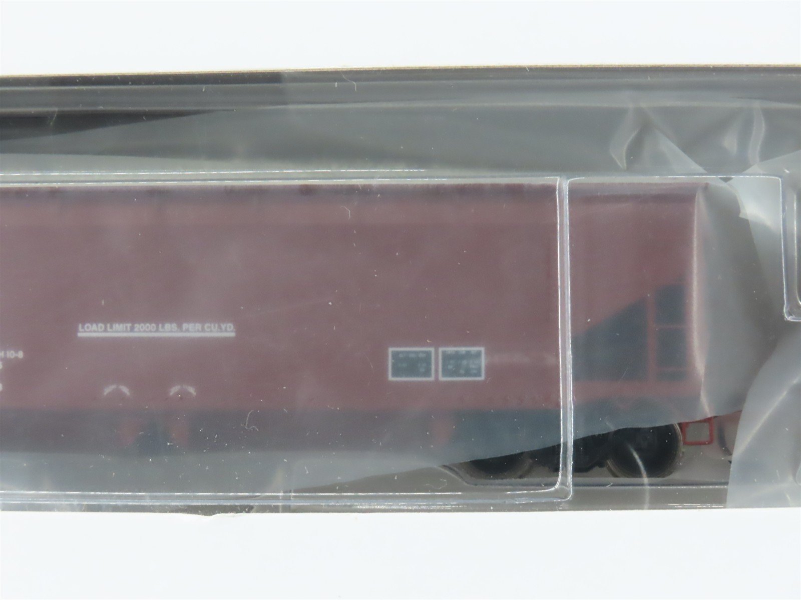 HO Athearn ATH7083 BN Burlington Northern Offset Ballast Hopper 4-Pack Sealed