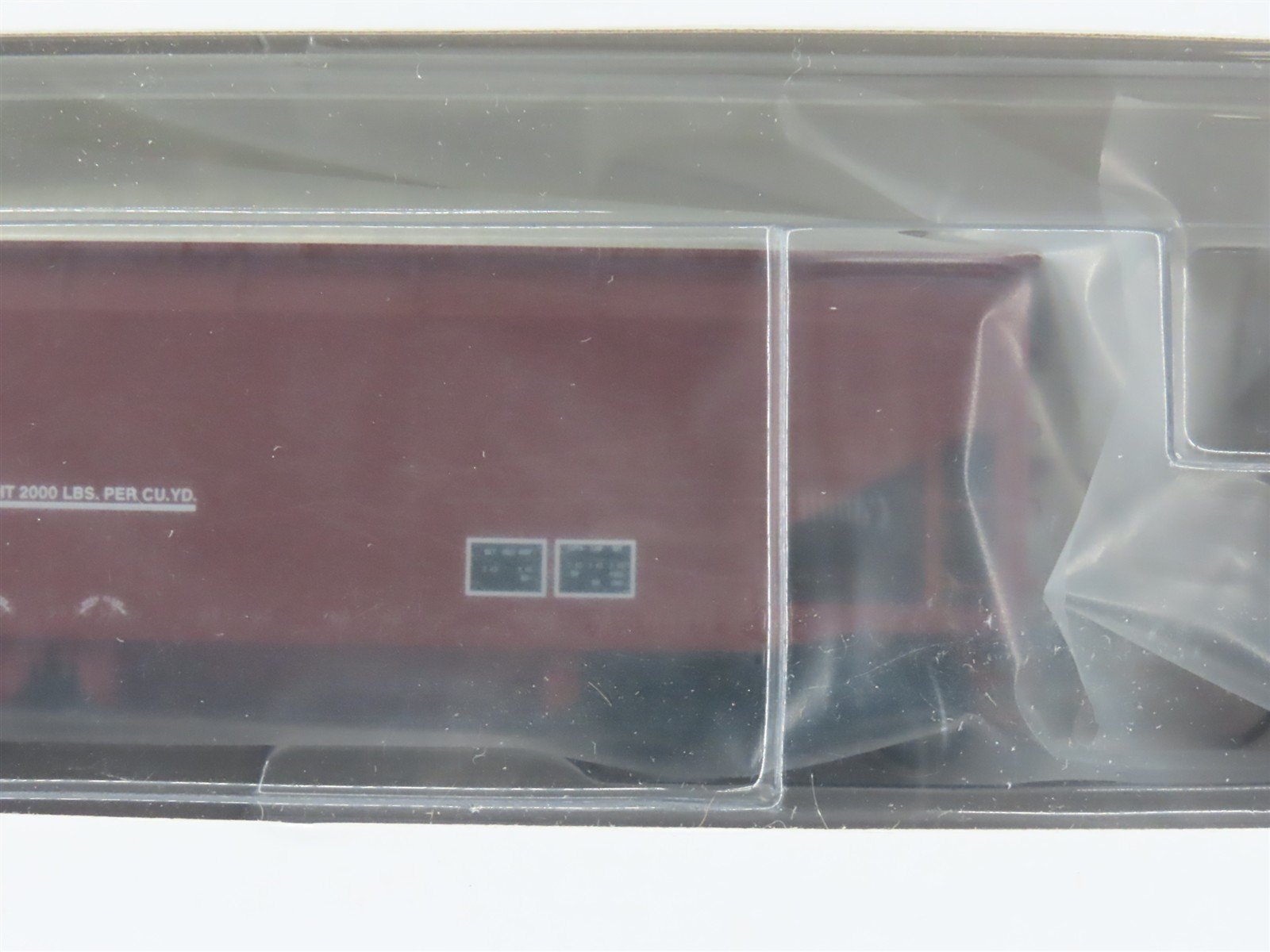 HO Athearn ATH7083 BN Burlington Northern Offset Ballast Hopper 4-Pack Sealed