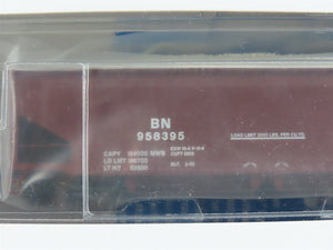 HO Athearn ATH7083 BN Burlington Northern Offset Ballast Hopper 4-Pack Sealed