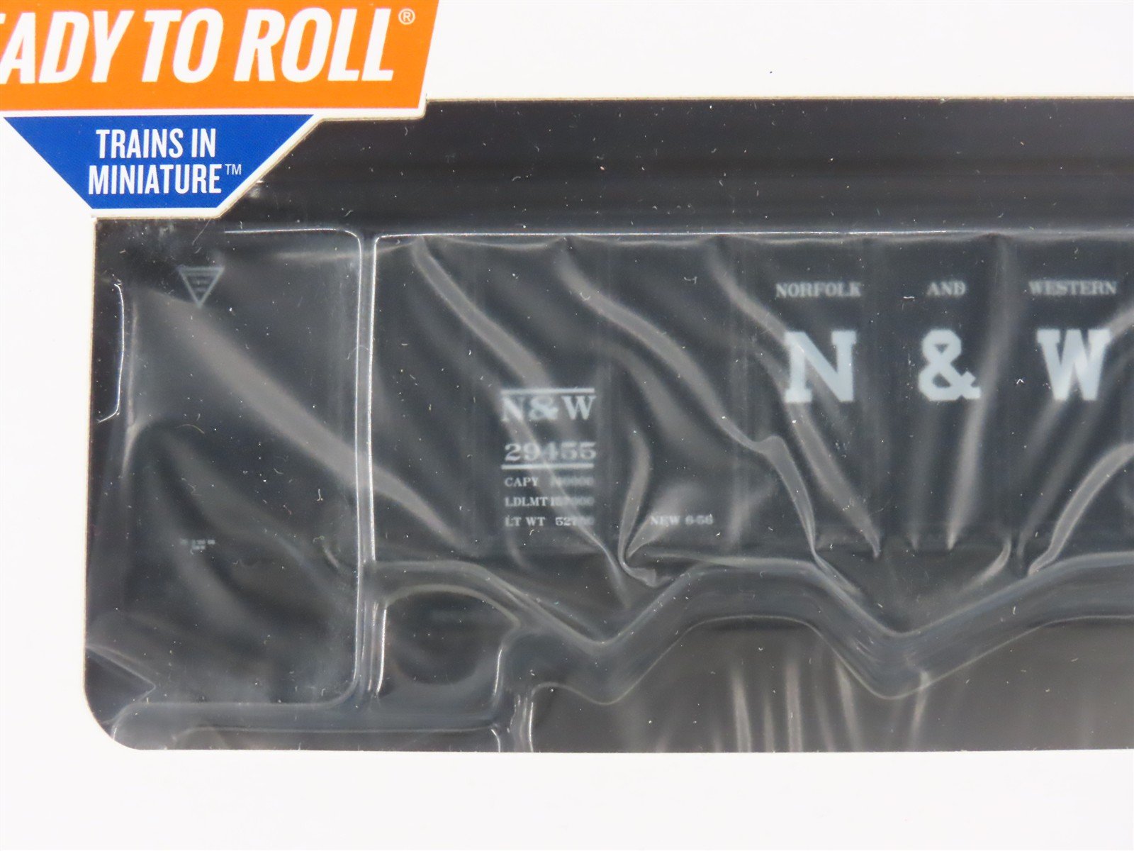 HO Scale Athearn ATH15164 N&W Norfolk & Western 40' 3-Bay Hopper 4-Pack Sealed