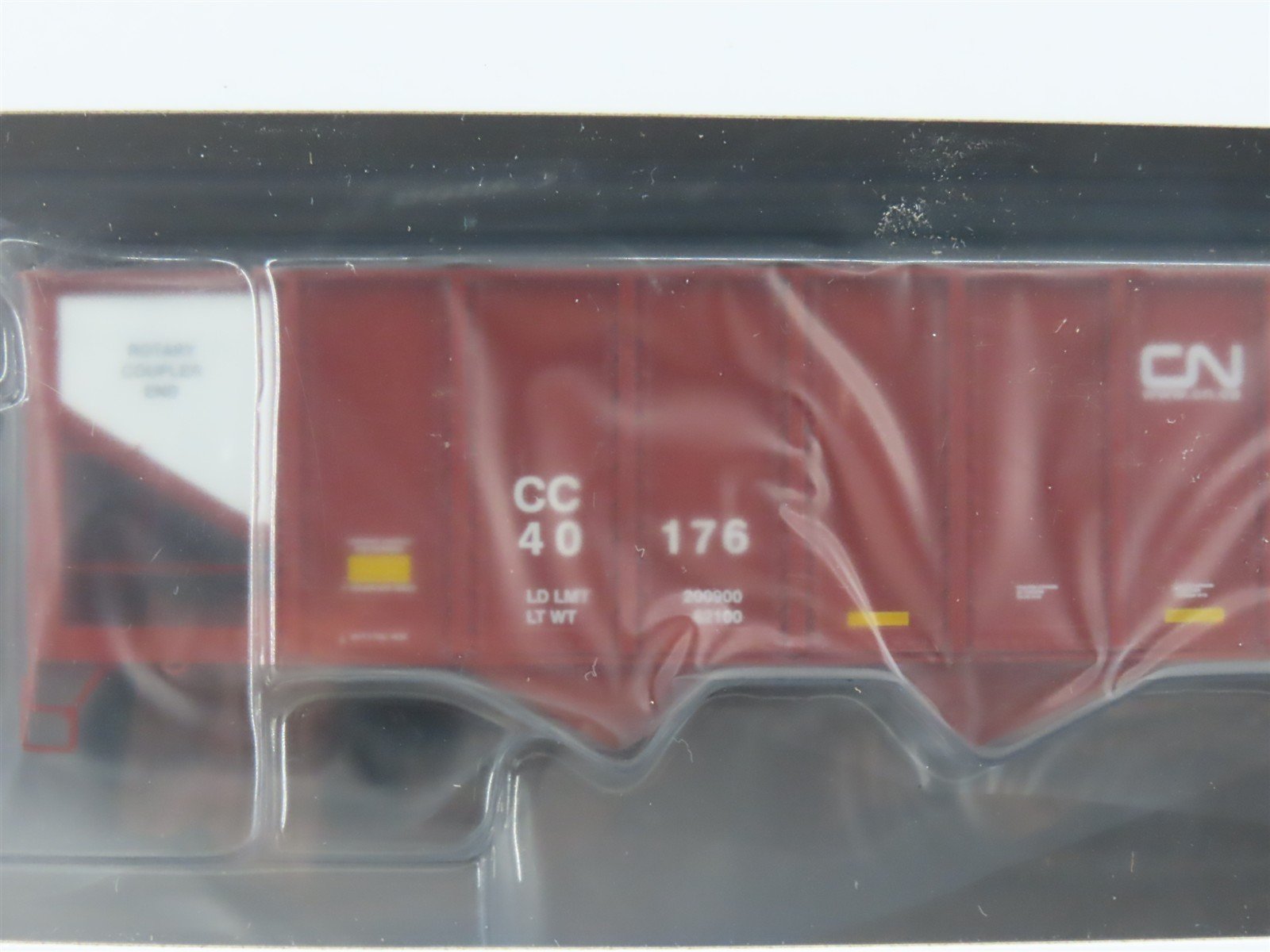 HO Scale Athearn ATH15166 CC CN Canadian National 40' 3-Bay Hopper 4-Pack Sealed