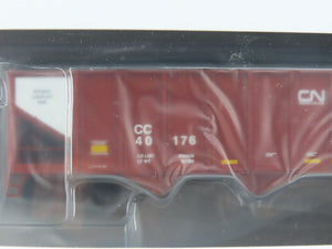 HO Scale Athearn ATH15166 CC CN Canadian National 40' 3-Bay Hopper 4-Pack Sealed