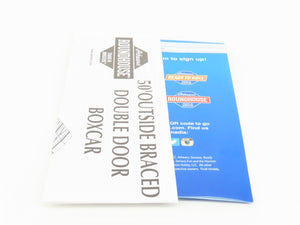 HO Scale Athearn Roundhouse RND97981 CNA Canadian National 50' Box Car #555054