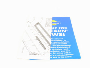 HO Athearn Roundhouse RND1211 WP Western Pacific 4-Bay Covered Hopper #11763