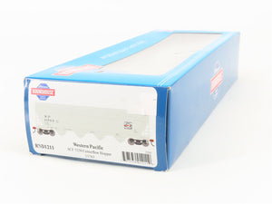 HO Athearn Roundhouse RND1211 WP Western Pacific 4-Bay Covered Hopper #11763