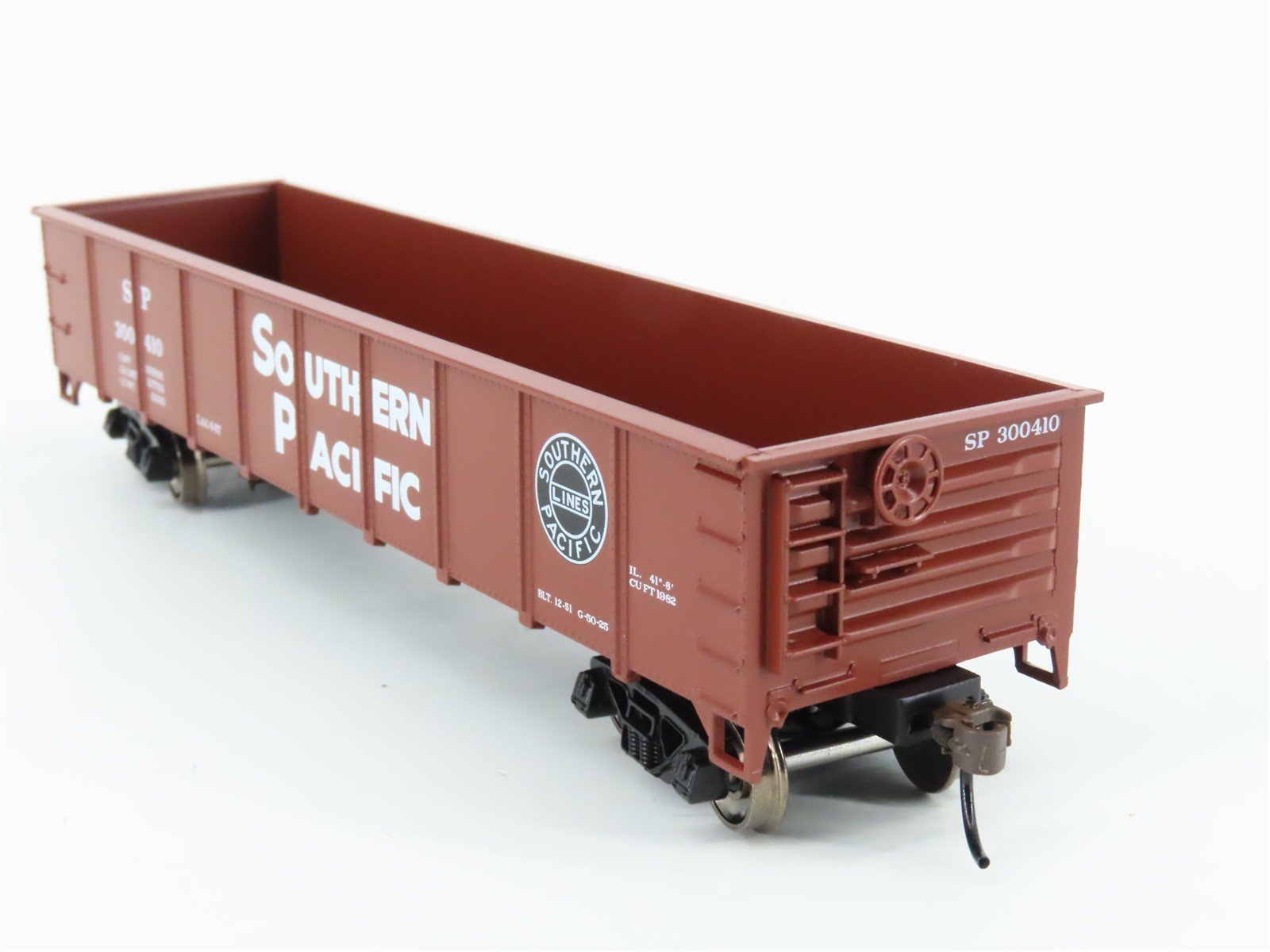 HO Scale Athearn Roundhouse RND1229 SP Southern Pacific 40' Gondola #300410