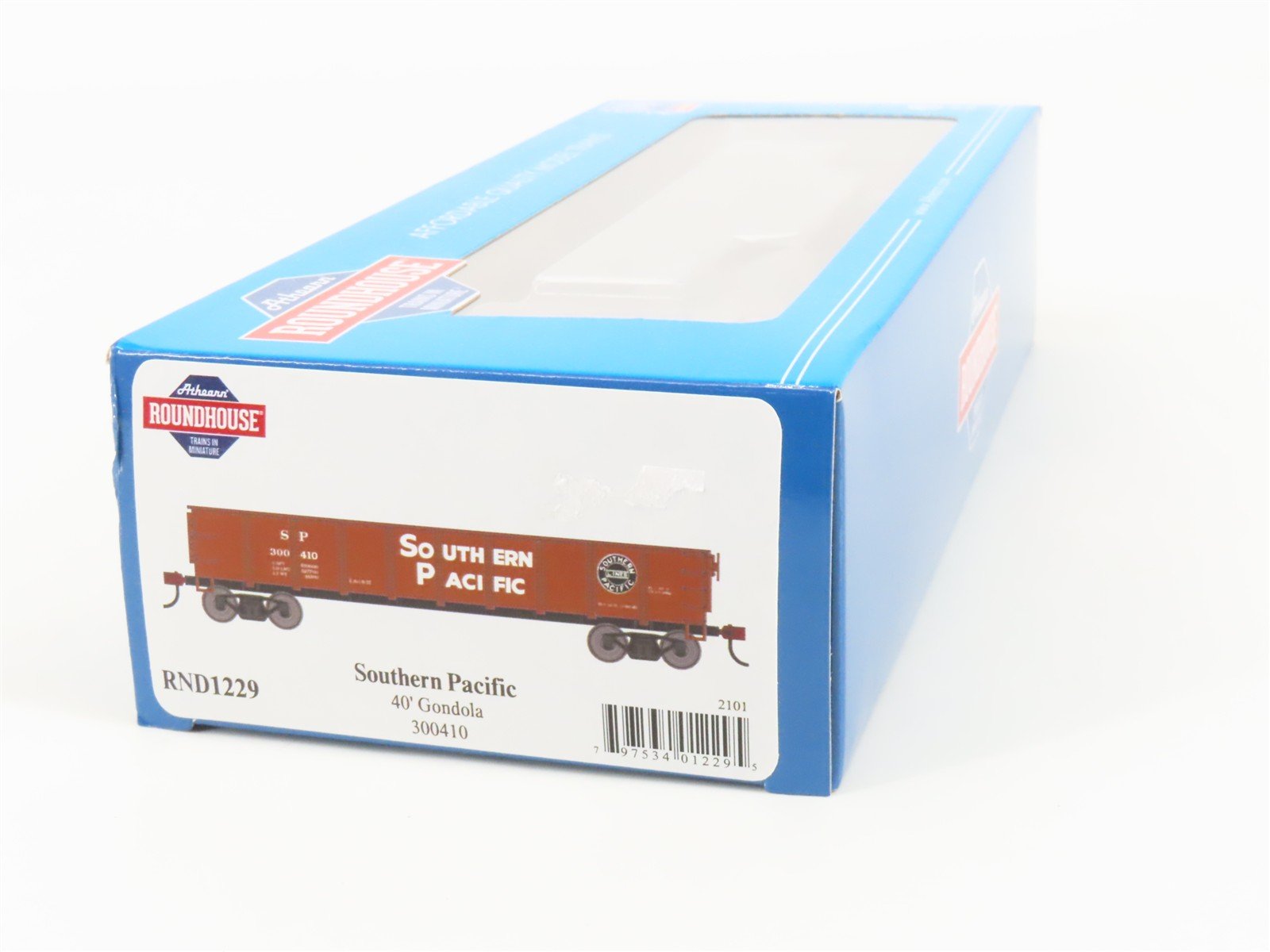 HO Scale Athearn Roundhouse RND1229 SP Southern Pacific 40' Gondola #300410