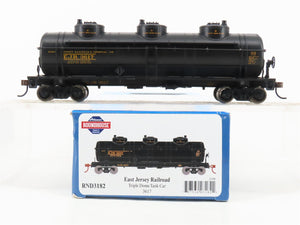 HO Athearn Roundhouse RND3182 EJR East Jersey Railroad Triple Dome Tank Car 3617