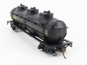 HO Athearn Roundhouse RND3182 EJR East Jersey Railroad Triple Dome Tank Car 3617