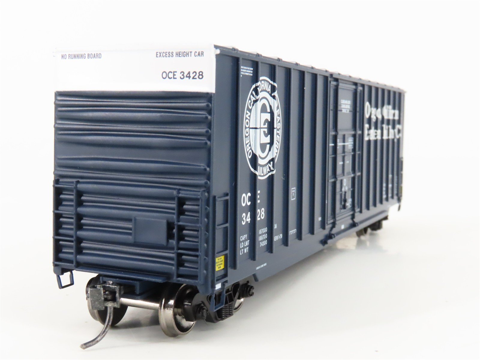 HO Athearn Roundhouse RND1525 OCE Oregon California & Eastern 50' Box Car #3428