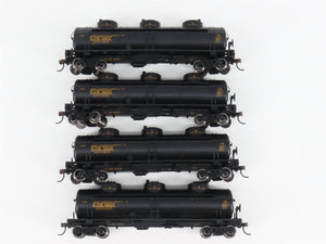 HO Scale Athearn Roundhouse RND3183 EJR East Jersey Railroad Tank Car 4-Pack