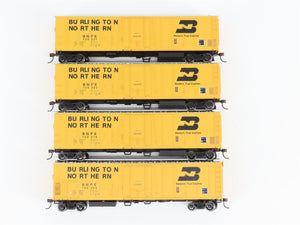 HO Athearn Roundhouse RND87984 BNFE Burlington Northern Mechanical Reefer 4-Pack