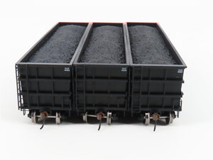 HO Scale Athearn ATH7472 DJJX David J Joseph Company Coal Gondola w/ Load 3-Pack