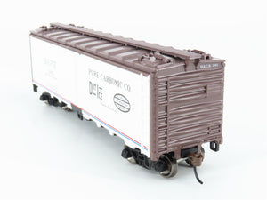 HO Scale Athearn Roundhouse RND2198 DICX Pure Carbonic Co. 40' Steel Reefer #381