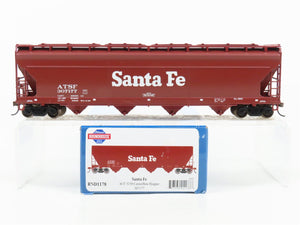 HO Athearn Roundhouse RND1178 ATSF Santa Fe 4-Bay Centerflow Hopper #307177