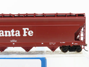 HO Athearn Roundhouse RND1178 ATSF Santa Fe 4-Bay Centerflow Hopper #307177