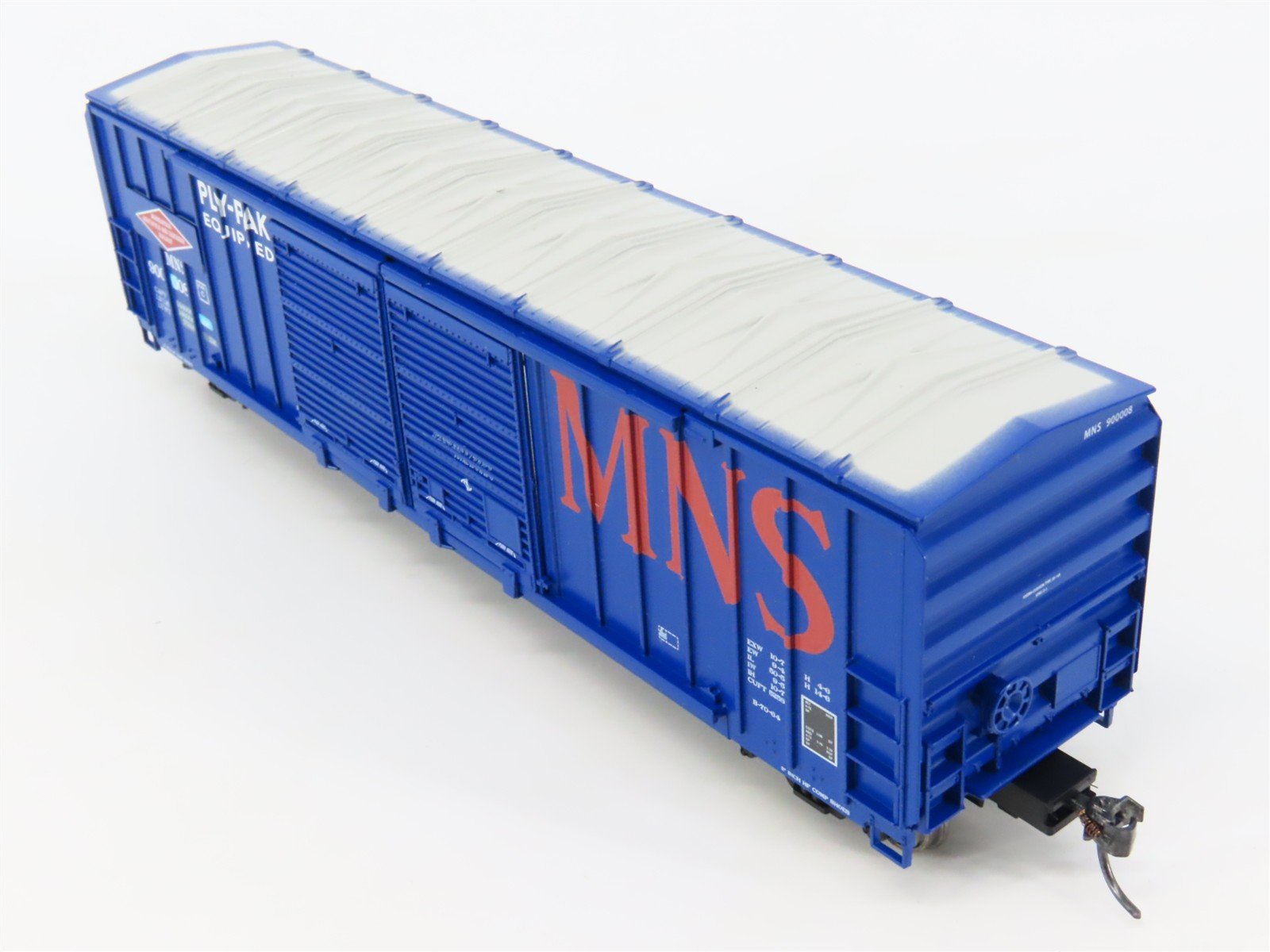 HO Scale Athearn Roundhouse RND97983 MNS Railway 50' Double Door Box Car #900008